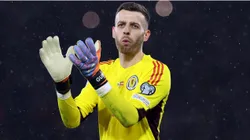 Angus Gunn of Scotland