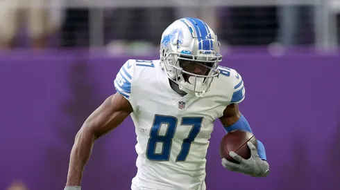 NFL player Quintez Cephus during his time with the Lions