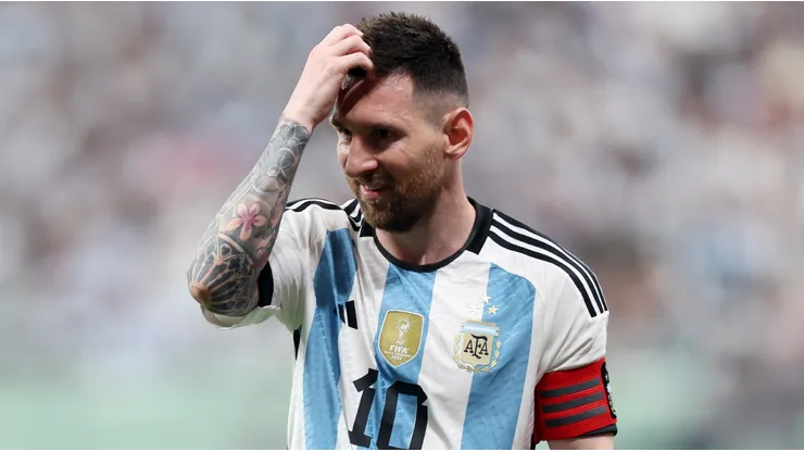 Lionel Messi of Argentina