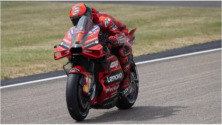 Francesco Bagnaia of Ducati