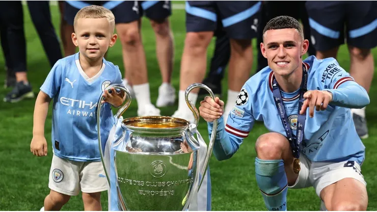 Ronnie Foden and Phil Foden