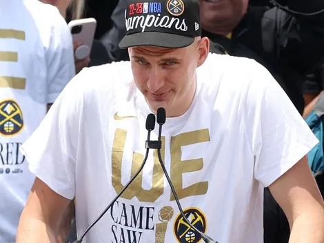 Video of Nikola Jokic celebrating Denver Nuggets’ NBA title goes viral