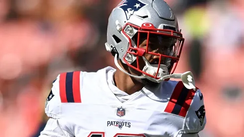 Jack Jones during the 2022 season with the Patriots