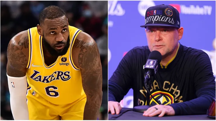 LeBron James and Michael Malone