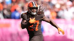 Kareem Hunt with the Cleveland Browns