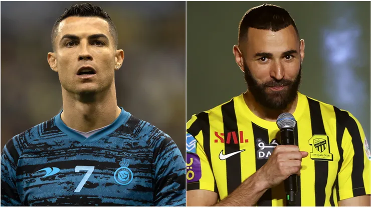 Cristiano Ronaldo and Karim Benzema