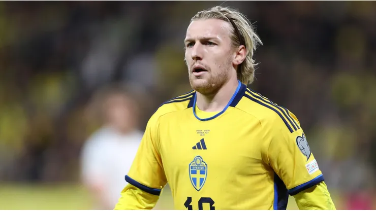 Emil Forsberg of Sweden
