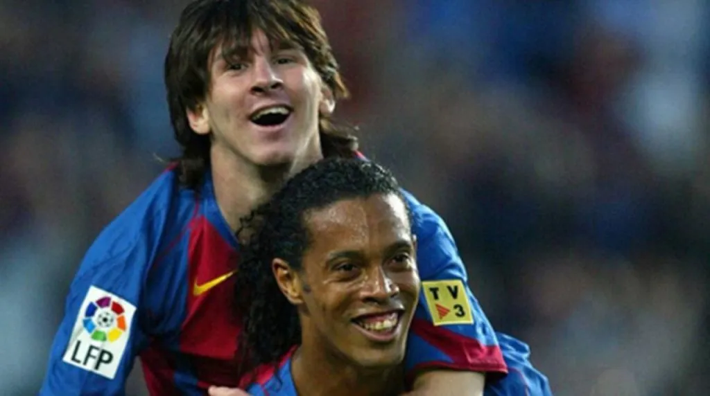 Messi’s first goal