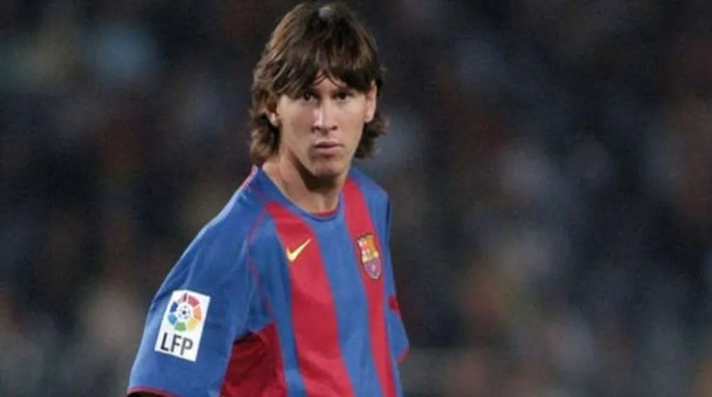 Lionel Messi in 2004 (Getty Images)
