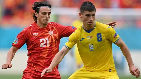 Elif Elmas of North Macedonia and Ruslan Malinovskyi of Ukraine