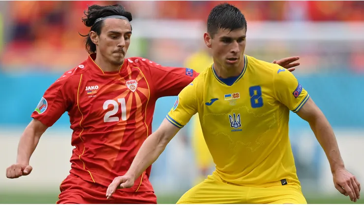 Elif Elmas of North Macedonia and Ruslan Malinovskyi of Ukraine