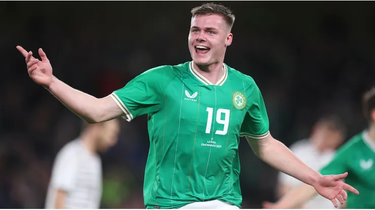 Evan Ferguson of Republic of Ireland