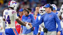 Stefon Diggs and Sean McDermott