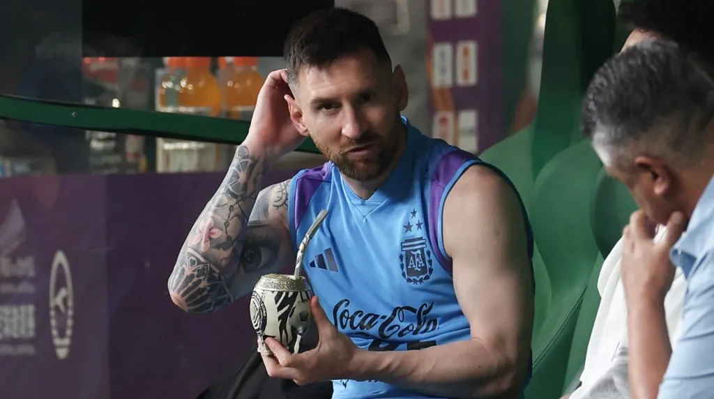 Lionel Messi of Argentina