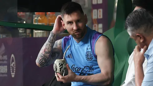 Lionel Messi of Argentina