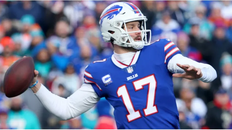 Josh Allen has Stefon Diggs as his favorite target