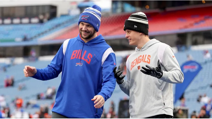 Josh Allen and Joe Burrow
