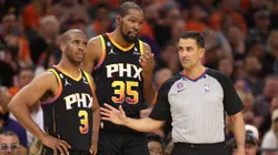 Chris Paul and Kevin Durant