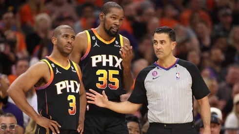 Chris Paul and Kevin Durant