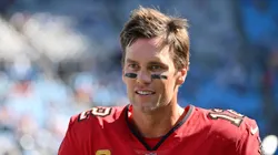 Tom Brady playing for the Tampa Bay Buccaneers in the NFL