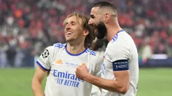 Luka Modric and Karim Benzema