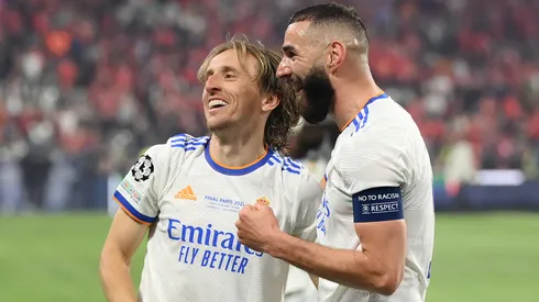 Luka Modric and Karim Benzema