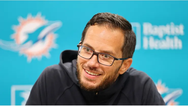 Mike McDaniel head coach of the Miami Dolphins