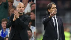 Pep Guardiola (left) and Simone Inzaghi.