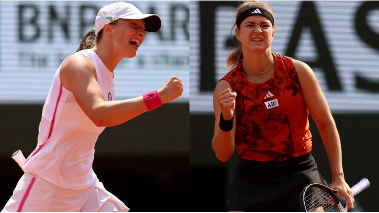 Iga Swiatek and Karolina Muchova are playing the final