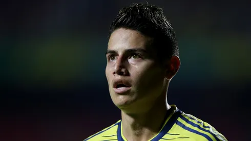 James Rodriguez with Colombia's national team