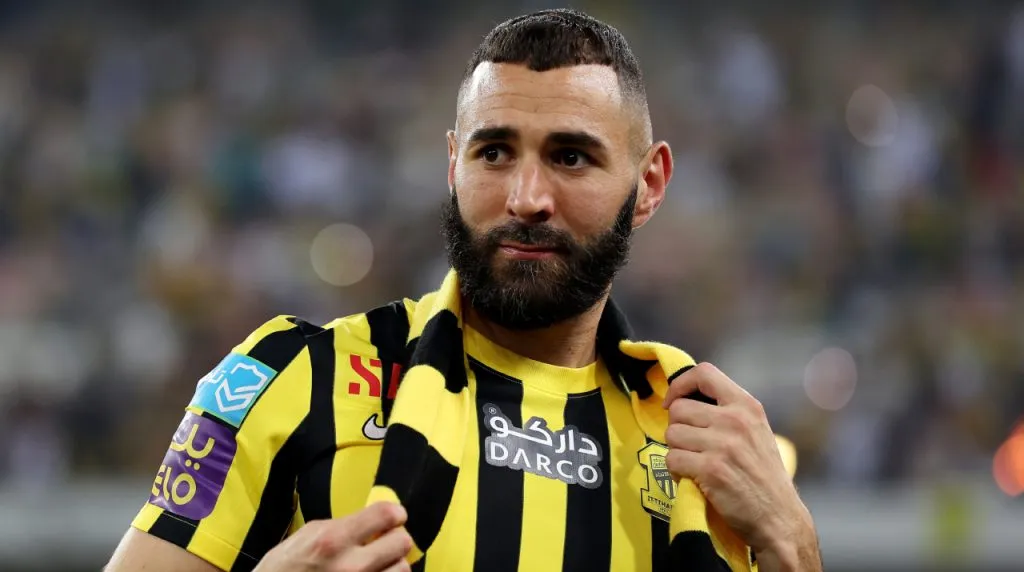 Karim Benzema of Al-Ittihad