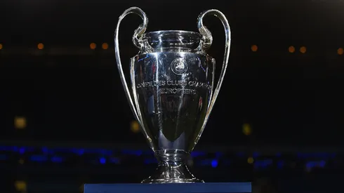 The Champions league trophy