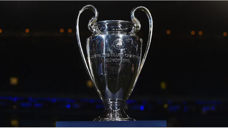 The Champions league trophy