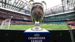 The Champions League trophy
