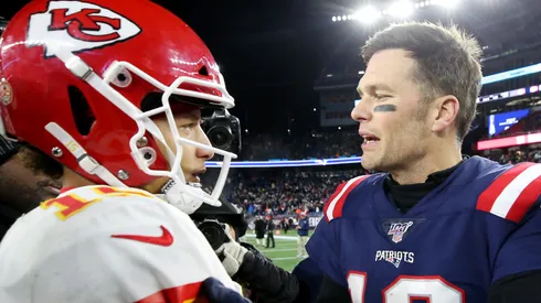 Patrick Mahomes and Tom Brady faced each other six times