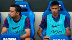Xavi and Neymar
