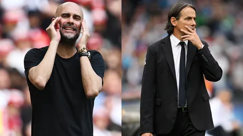 Pep Guardiola and Simone Inzaghi are the coaches