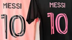 Inter Miami's jersey designs of Lionel Messi on social media