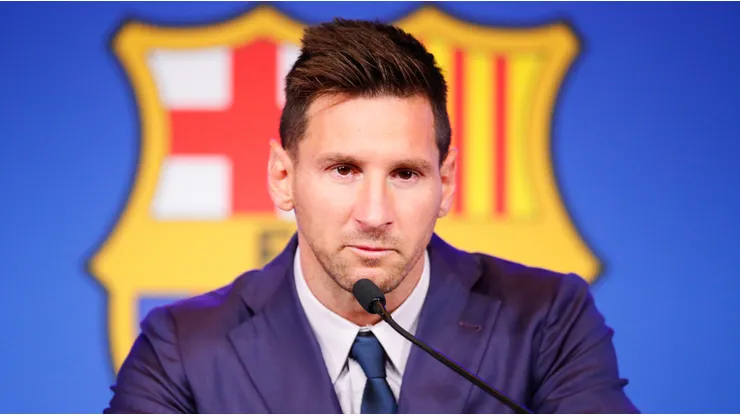Lionel Messi during his Barcelona time