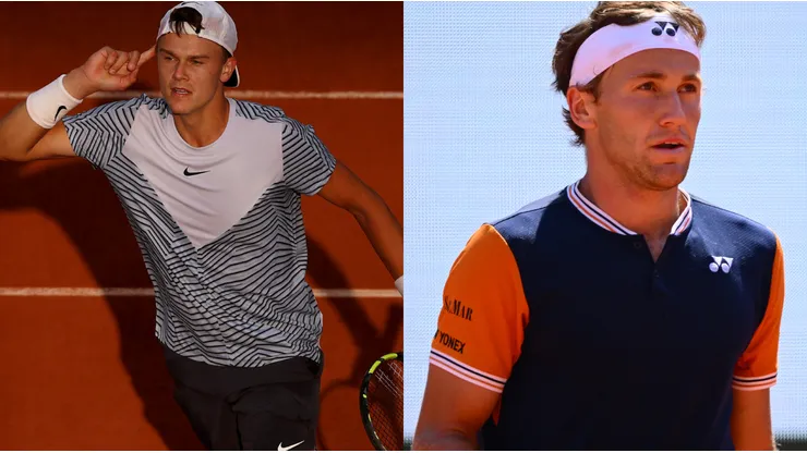 Holger Rune and Casper Ruud play in the quarterfinals
