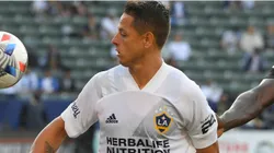 Javier Hernandez #14 of Los Angeles Galaxy