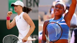 Iga Swiatek and Coco Gauff