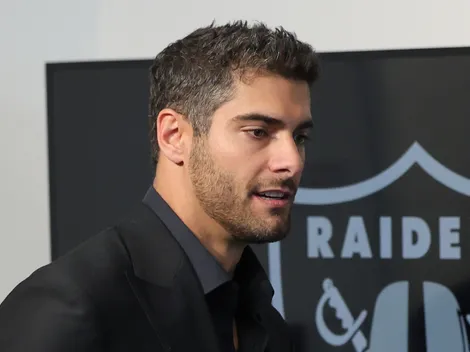 Raiders receive surprising update on Garoppolo's injury