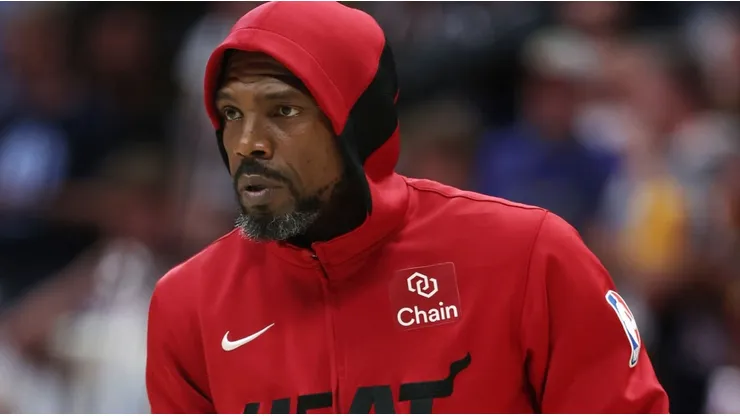 Udonis Haslem during the 2023 NBA Finals