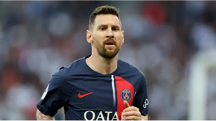 Lionel Messi during the Ligue 1 match between Paris Saint-Germain and Clermont Foot