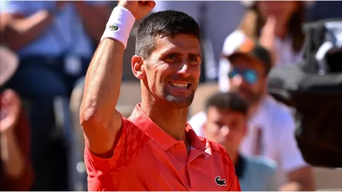 Novak Djokovic of Serbia