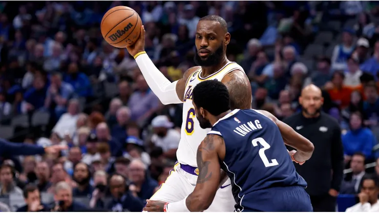 LeBron James and Kyrie Irving