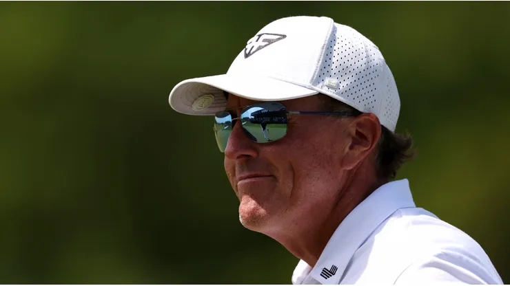 Phil Mickelson at LIV Golf Invitational in Virginia