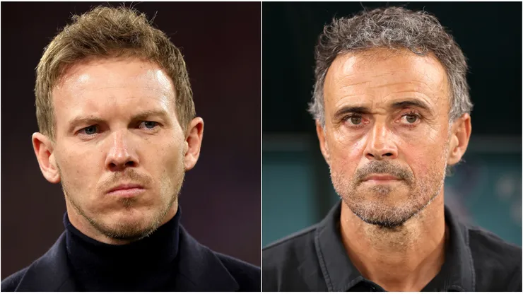 Julian Nagelsmann and Luis Enrique