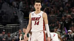Tyler Herro has been out for since the first round